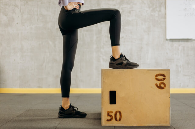 Box for exercise